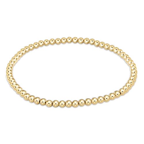 E Newton | classic gold bead bracelet