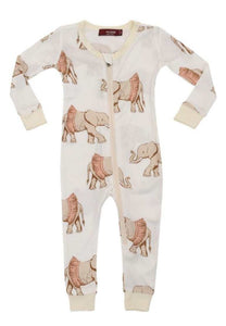 Milk Barn | Bamboo Zipper Pajama