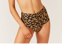 Solid & Striped | Gold leopard bikini set