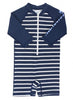 Rugged butts | Stripe Rash Guard Bodysuit