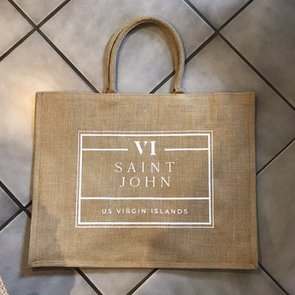 LULEE | Custom Saint John Jute Tote