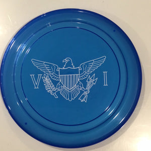 Caribbean Gifts | Virgin Islands Flag Frisbee Flyer Blue