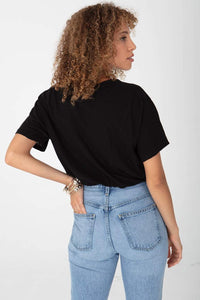 Stillwater | Crop Boyfriend T Elastic Waist