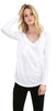 Bobi | L/S Deep V Boyfriend Tee