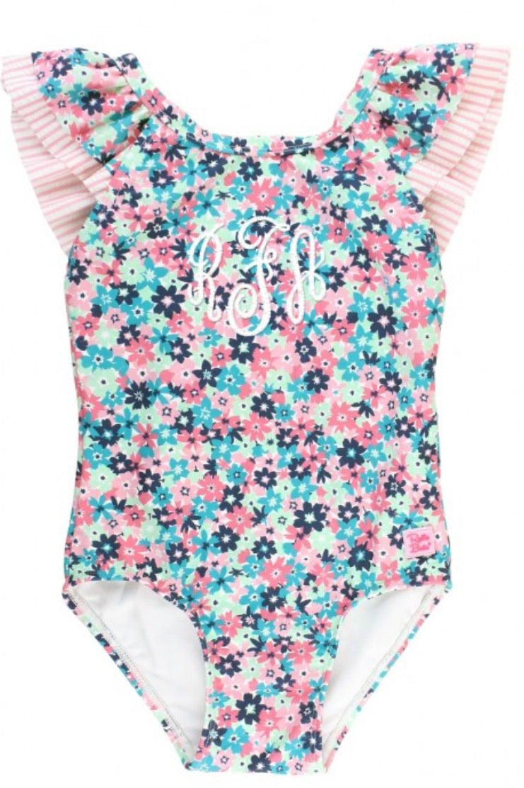 Ruffle Butts | V-Neck One Piece